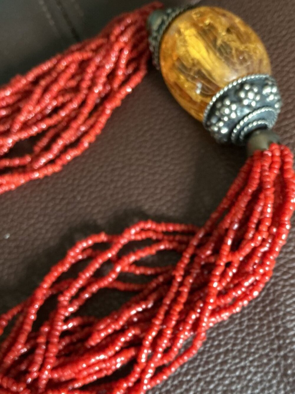 Traditional Large Himalayan Tribal Multi-Strand Necklace